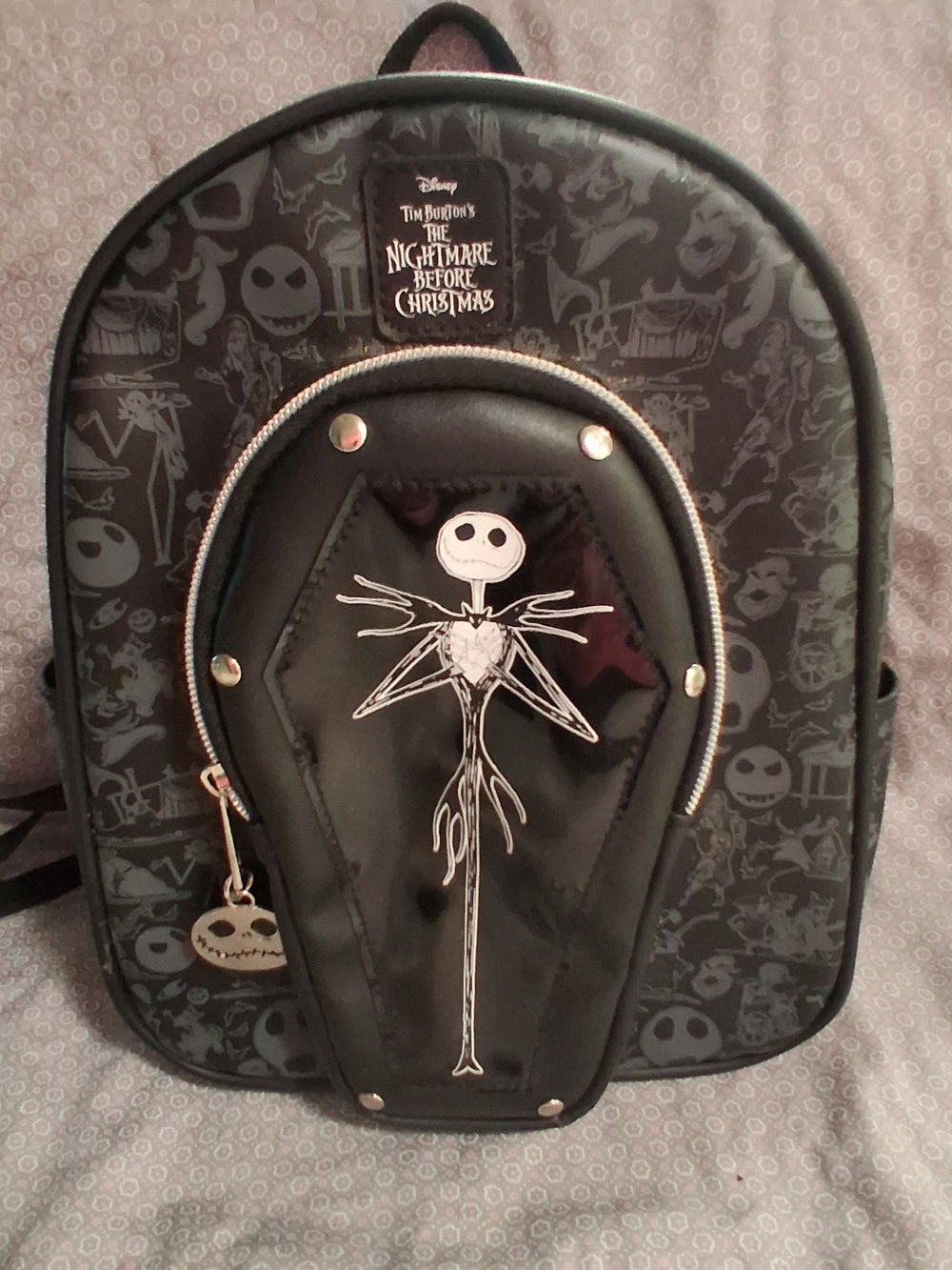 Loungefly Disney The Nightmare Before Christmas Jack Skellington Coffin Mini